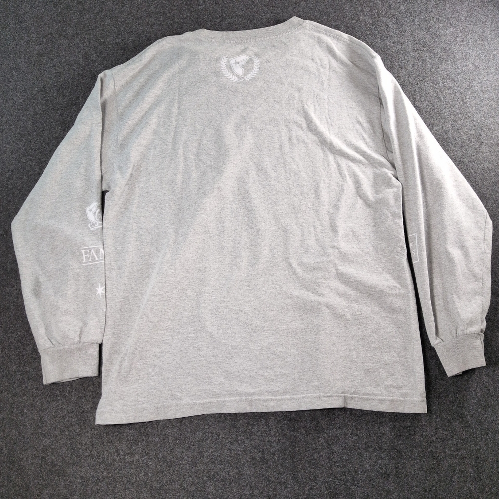 Famous Stars & Straps Light Gray Long Sleeve Tee - Picture 4 of 6